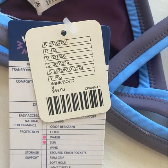 Without Walls Bikini Top Size Small - Picture 5 of 8